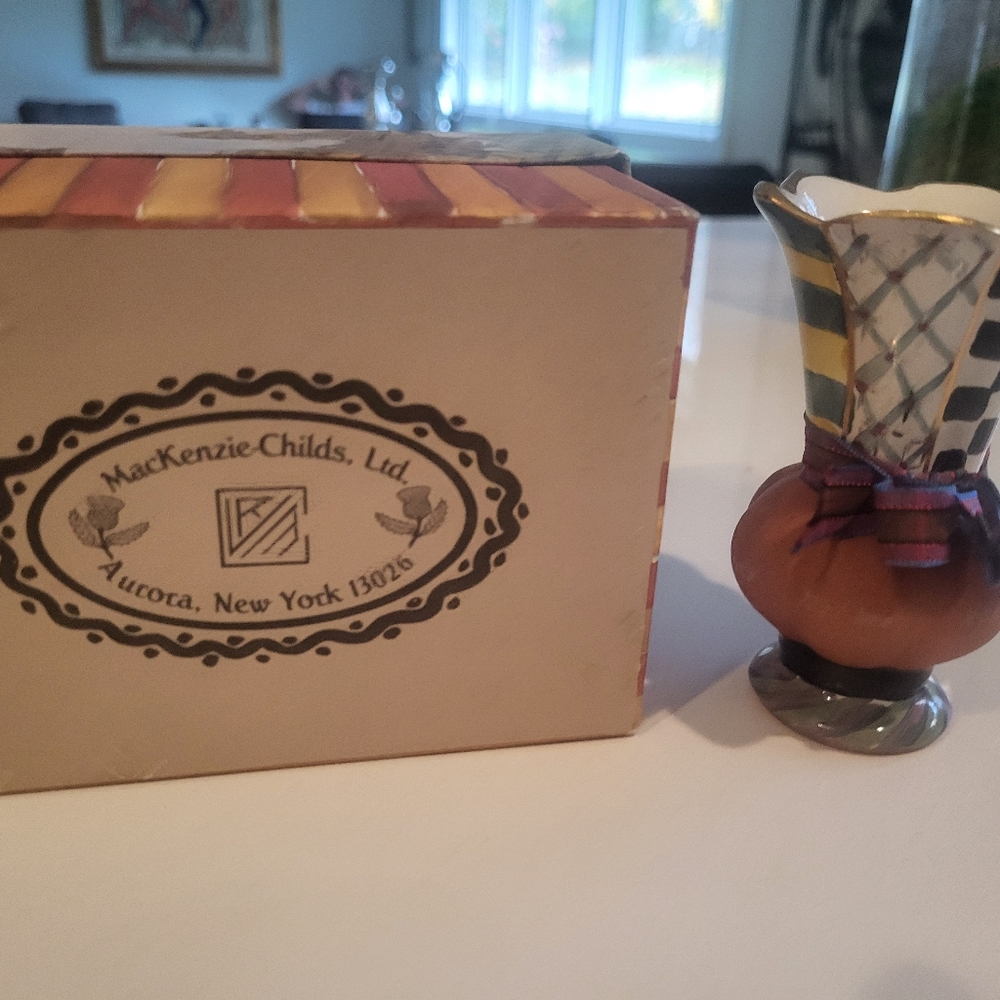 Mackenzie childs bud vase